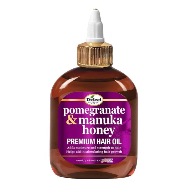 Difeel Sunflower Pomegranate & Manuka Honey Premium Hair Oil (7.1oz)