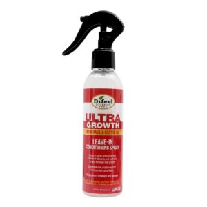 Difeel(Sunflower) Ultra Growth Basil & Castor Oil Hair Growth Leave In Conditioning Spray (6oz)