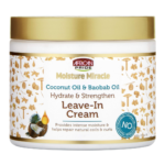 AFRICAN PRIDE Moisture Miracle Coconut & Baobab Oil Leave In Cream (15oz)