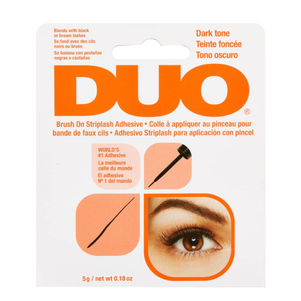DUO Brush On Strip Lash Adhesive [Dark] (0.18oz)