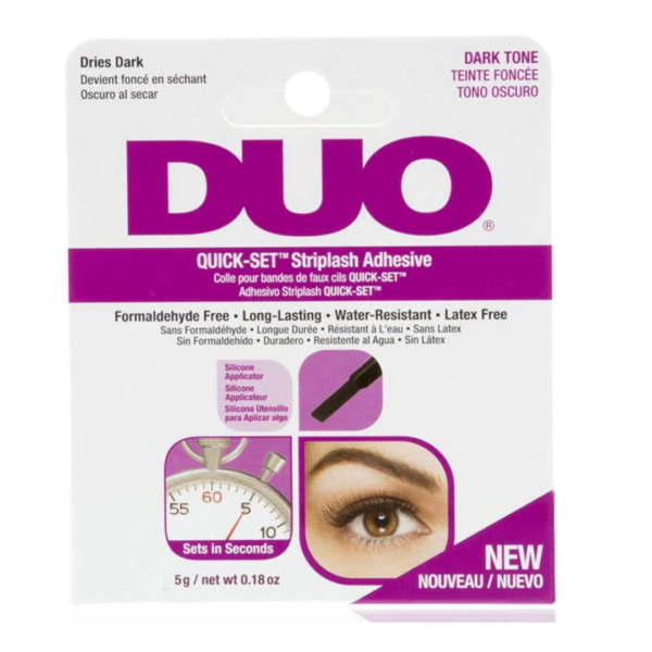 DUO Quick-Set Striplash Adhesive [Dark] (0.18oz)