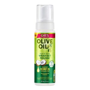 ORS Olive Oil Hold & Shine Wrap Set Mousse (7oz)