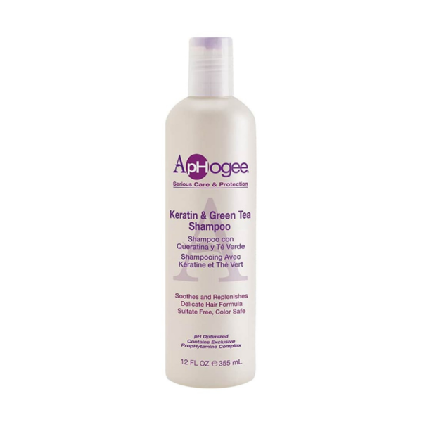 APHOGEE Keratin & Green Tea Shampoo (12oz)