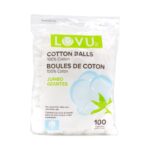 SPECTRA LOVU 100% Jumbo Pure Cotton Ball (100pcs)