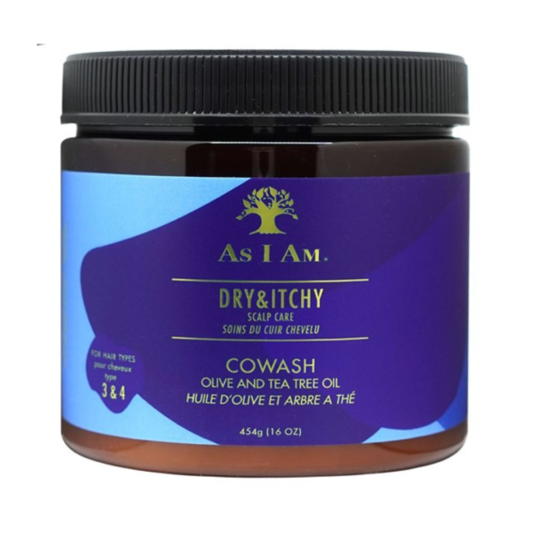 AS I AM Dry & Itchy Scalp Care CoWash (16oz)