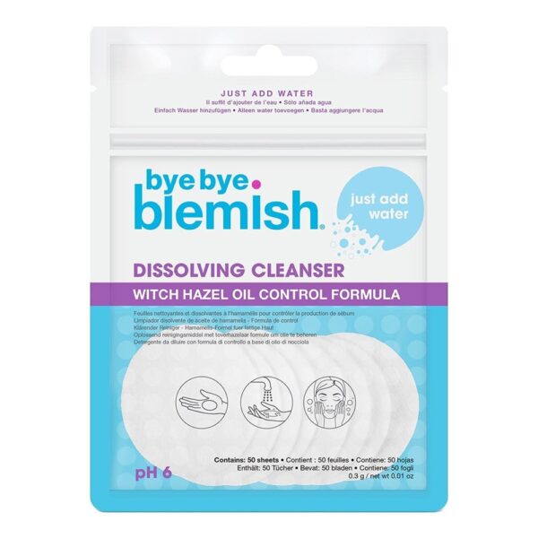 BYE BYE BLEMISH Dissolving Cleanser [50 sheets/pack]