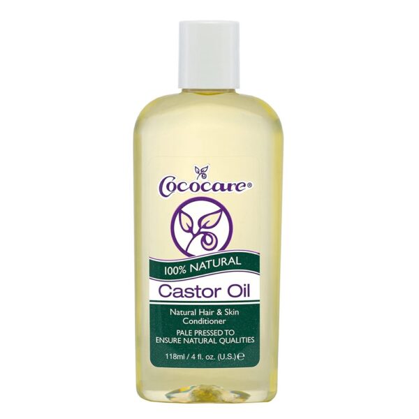 COCOCARE 100% Natural Castor Oil (4oz)