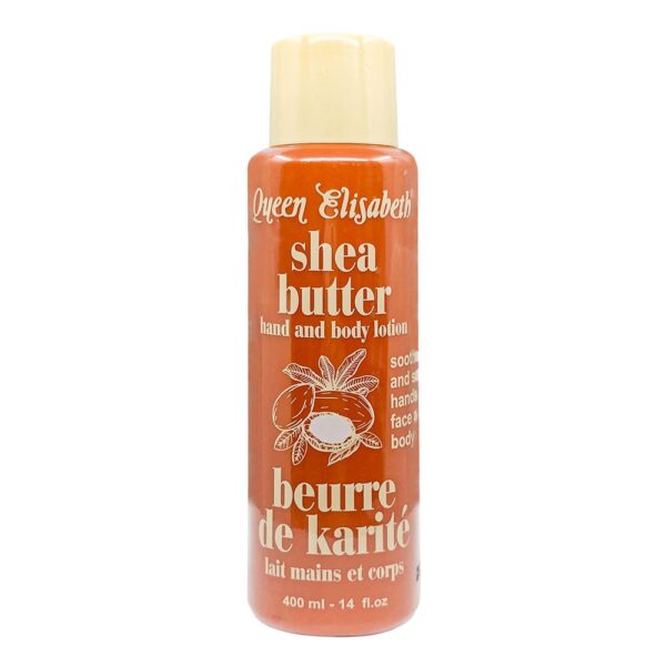 QUEEN ELISABETH Shea Butter Hand & Body Lotion (400ml)