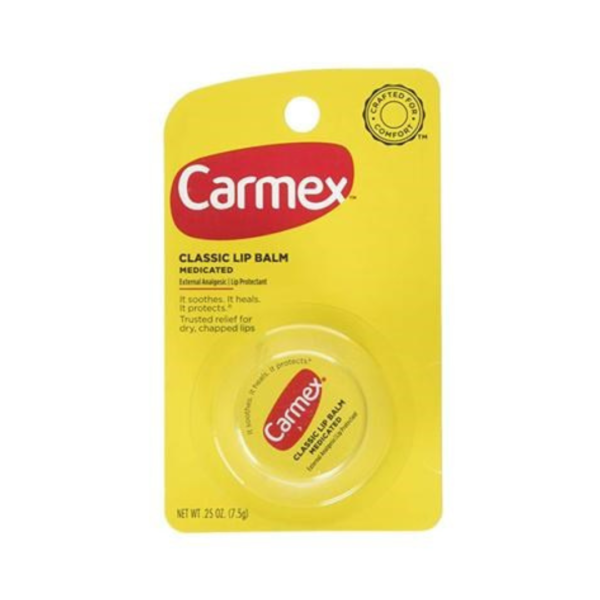 CARMEX Classic Lip Balm Medicated Jar [Blister] (0.25oz)