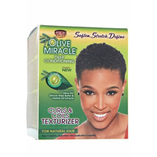 AFRICAN PRIDE Olive Miracle Texturizer Kit