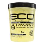 ECO Styling Gel [Black Castor & Flaxseed Oil] (8oz)