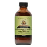 SUNNY ISLE Jamaican Black Castor Oil [Hemp Seed Oil] (4oz)