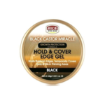 AFRICAN PRIDE Black Castor Miracle Hold & Cover Edges (2.25oz)