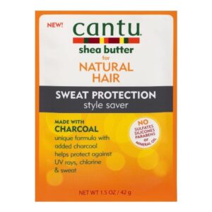 CANTU Natural Hair Charcoal Sweat Protection Style Saver Packet (1.5oz)