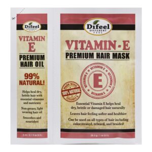 Difeel (Sunflower) Premium Hair Mask (1oz) & Hair Oil (0.1oz)