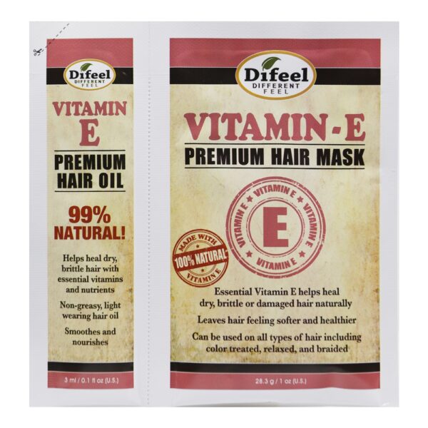 Difeel (Sunflower) Premium Hair Mask (1oz) & Hair Oil (0.1oz)