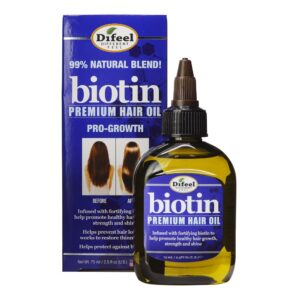 Difeel Sunflower Biotin Pro-Growth Premium Hair Oil (2.5oz)
