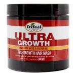 Difeel Sunflower Ultra Growth Basil & Castor Oil Pro-Growth Hair Mask (12oz)