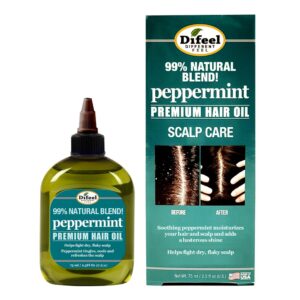 Difeel Sunflower Peppermint Scalp Care Hair Oil (2.5oz)