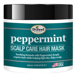 Difeel Sunflower Peppermint Scalp Care Hair Mask (12oz)