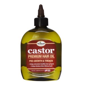 Difeel Sunflower Castor Pro-Growth & Thicken Premium Hair Oil (7.78oz)