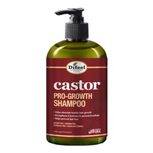 Difeel(Sunflower) Castor Pro-Growth Shampoo (12oz)