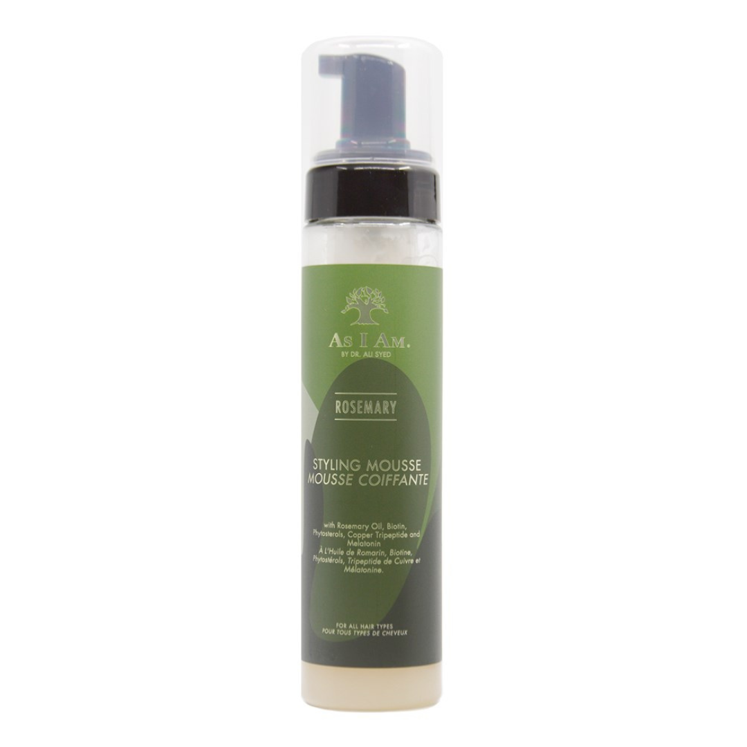 AS I AM Rosemary Styling Mousse (8oz)