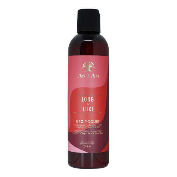 AS I AM Long and Luxe GroYogurt Leave-In Conditioner (8oz)