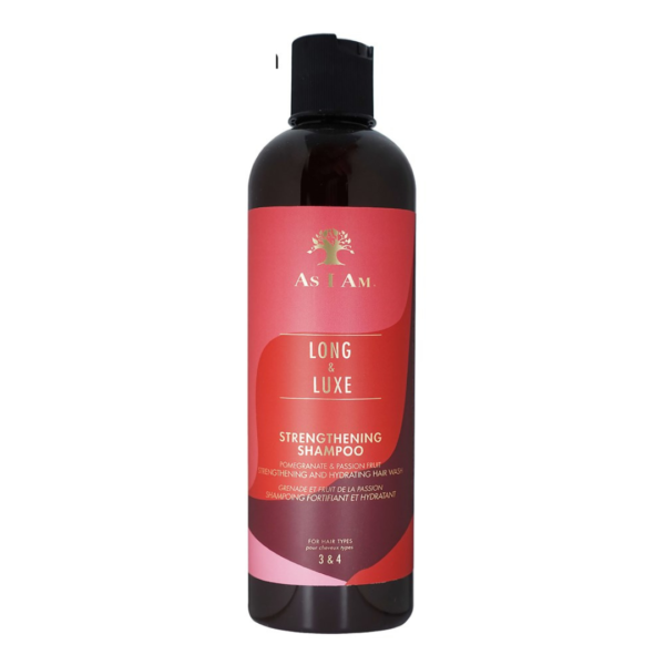 AS I AM Long and Luxe Strengthening Shampoo (12oz)