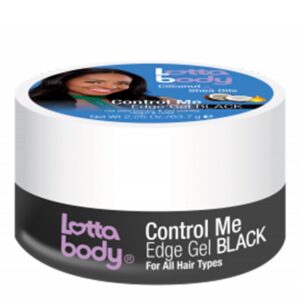 Lottabody Coconut & Shea Oils Color Edge Gel Black (2.25oz)