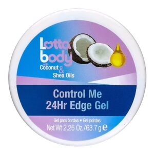 Lottabody Coconut & Shea Oils Control Me 24Hr Edge Gel (2.25oz)